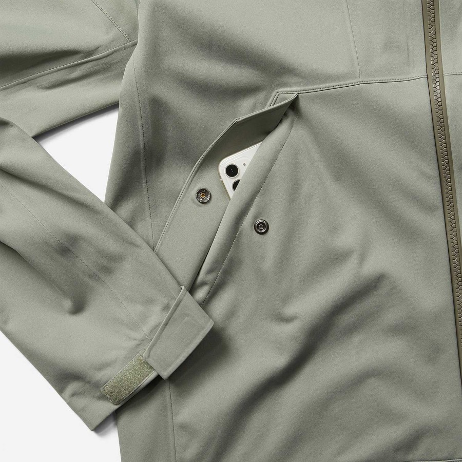 MEN Rockford Jackets and Parkas | Men's Whisper Rain Shell Raincoat Shadow