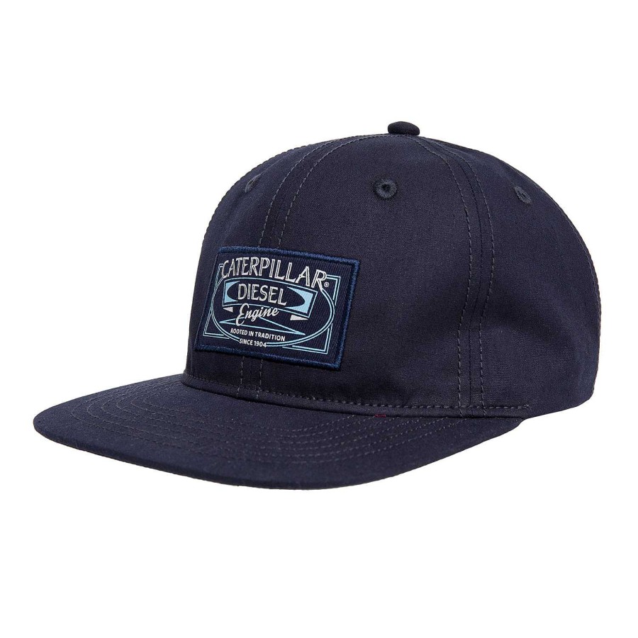 MEN Rockford Caps and JocHots | Jockey Diesel Engine Hat Detroit Blue