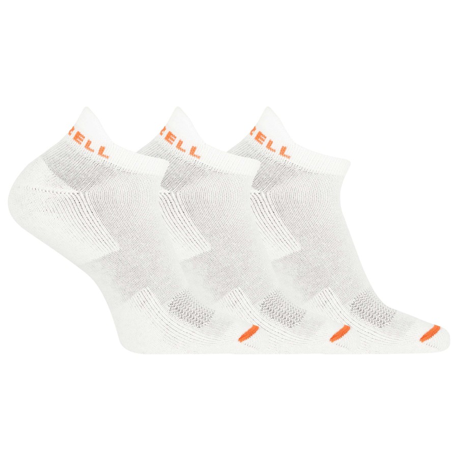 MEN Rockford Socks | Unisex Access Cotton Low Sock White Merrell White