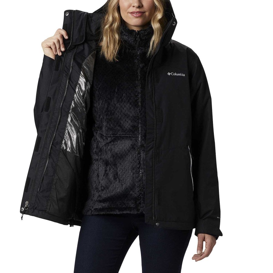 WOMEN Rockford Jackets and Parkas | Bugaboo Ii Fleece Interchange Parka (010) Black