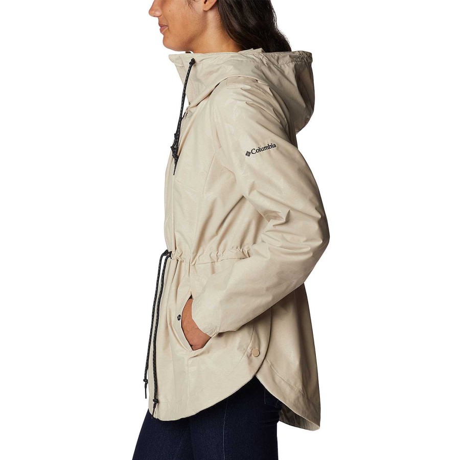 WOMEN Rockford Jackets and Parkas | Lillian Ridge Shell Columbia Women's Windbreaker (271) Ancient Fossil