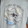 MEN Rockford T-shirts | Men's Organic Cotton T-shirt Niceprint Blue Rockford Illusion Whales