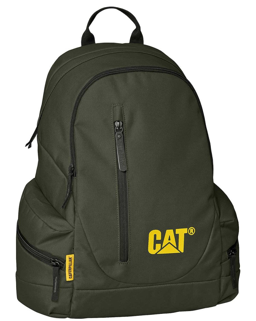 MEN Rockford Briefcases and Backpacks | Unisex Casual Backpack Backpack Green Cat Murky Green