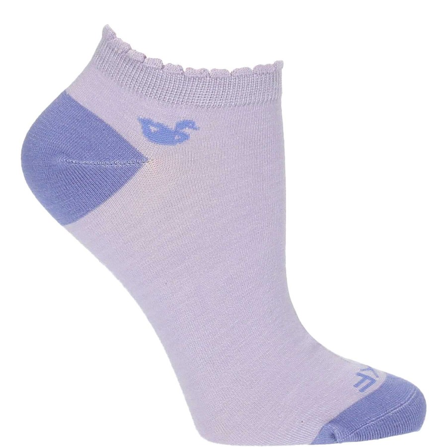 WOMEN Rockford Socks | Ped St Plain Women's Bamboo Socks Lavender