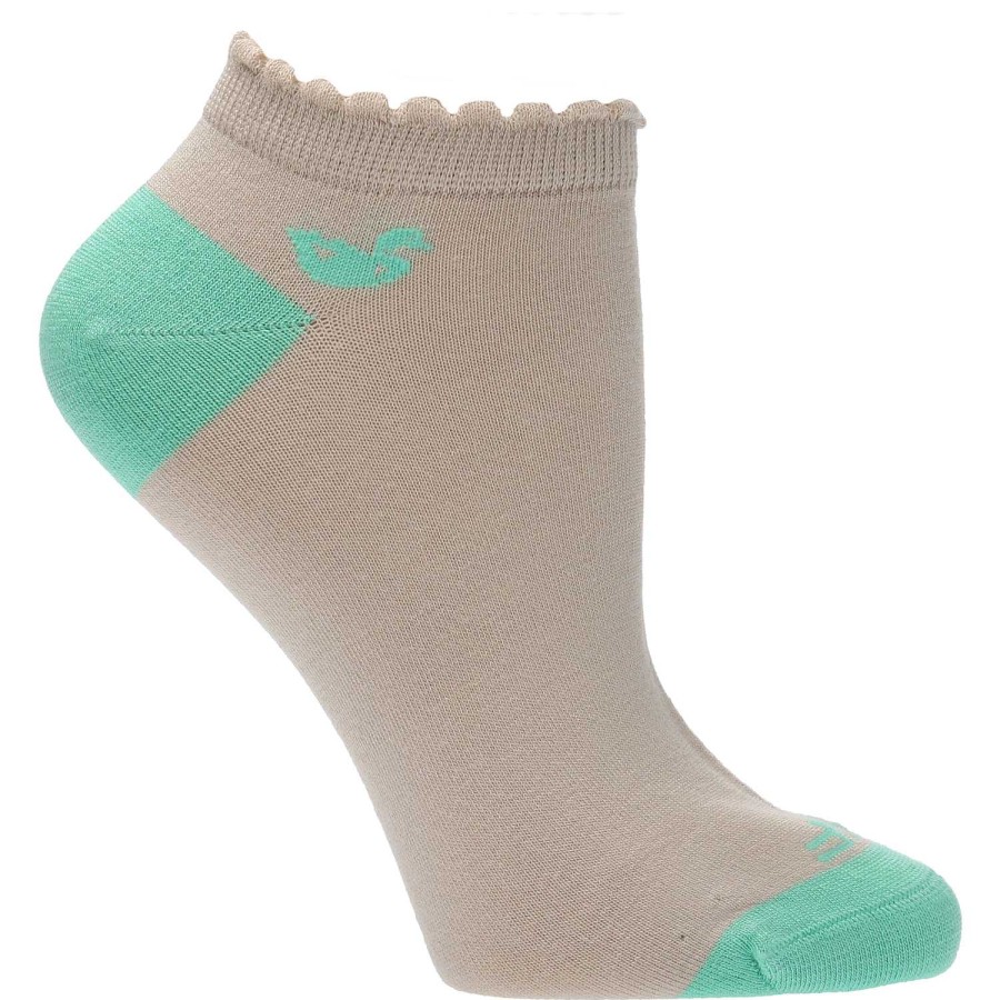 WOMEN Rockford Socks | Ped St Clas Rockford Women's Bamboo Socks Beige