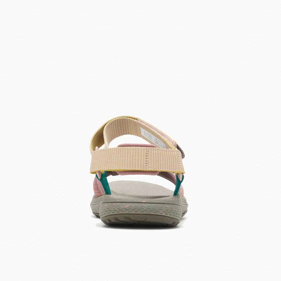 WOMEN Rockford Sandals | Merrell Women's Bravada Backstrap Sandal Pale Pink burlwood