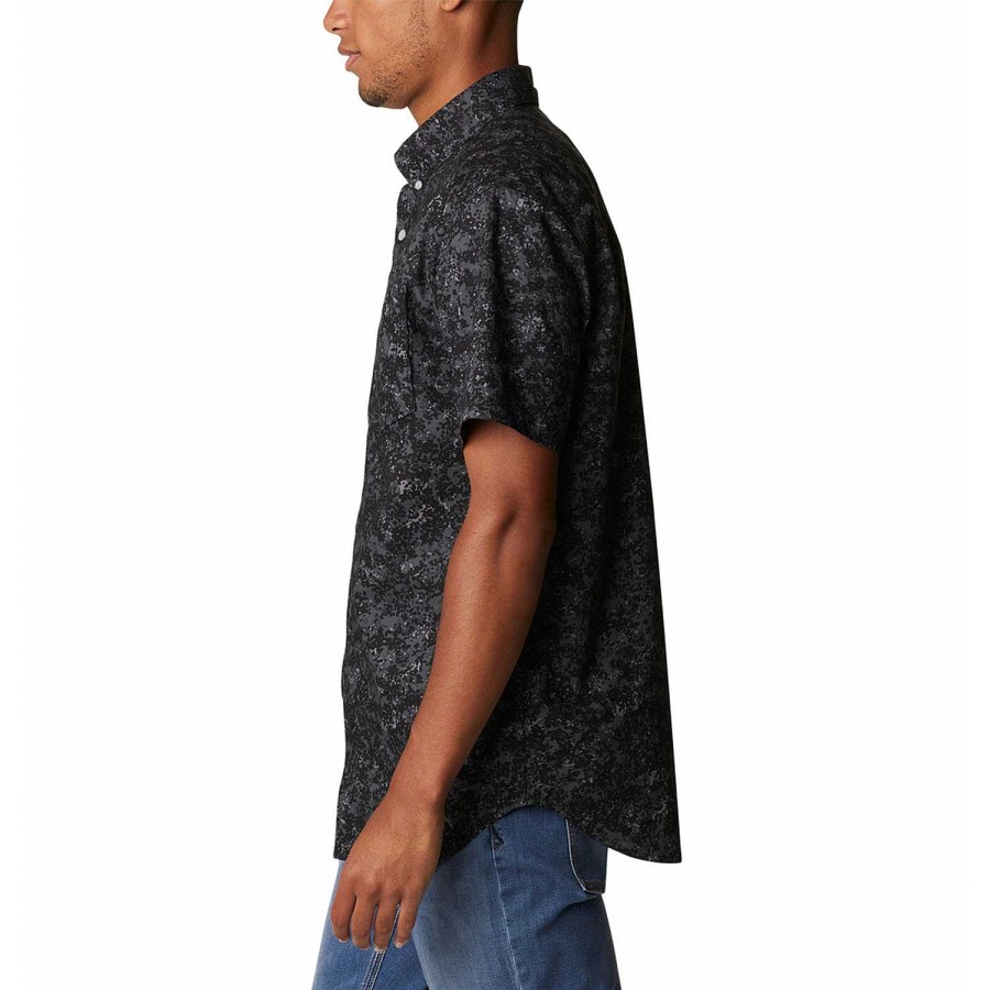 MEN Rockford Shirts | Brentyn Trail Ii Ss (010) Black