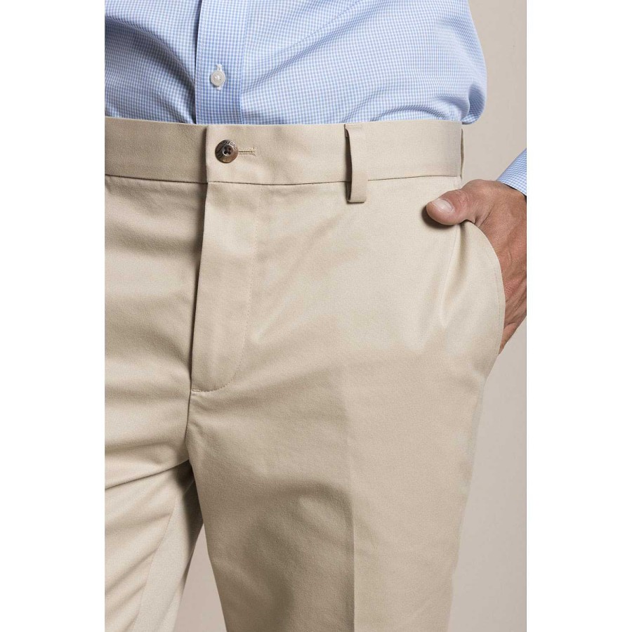 MEN Rockford Pants and Jeans | Men's Classic Wrinkle-Free Pants Khaki