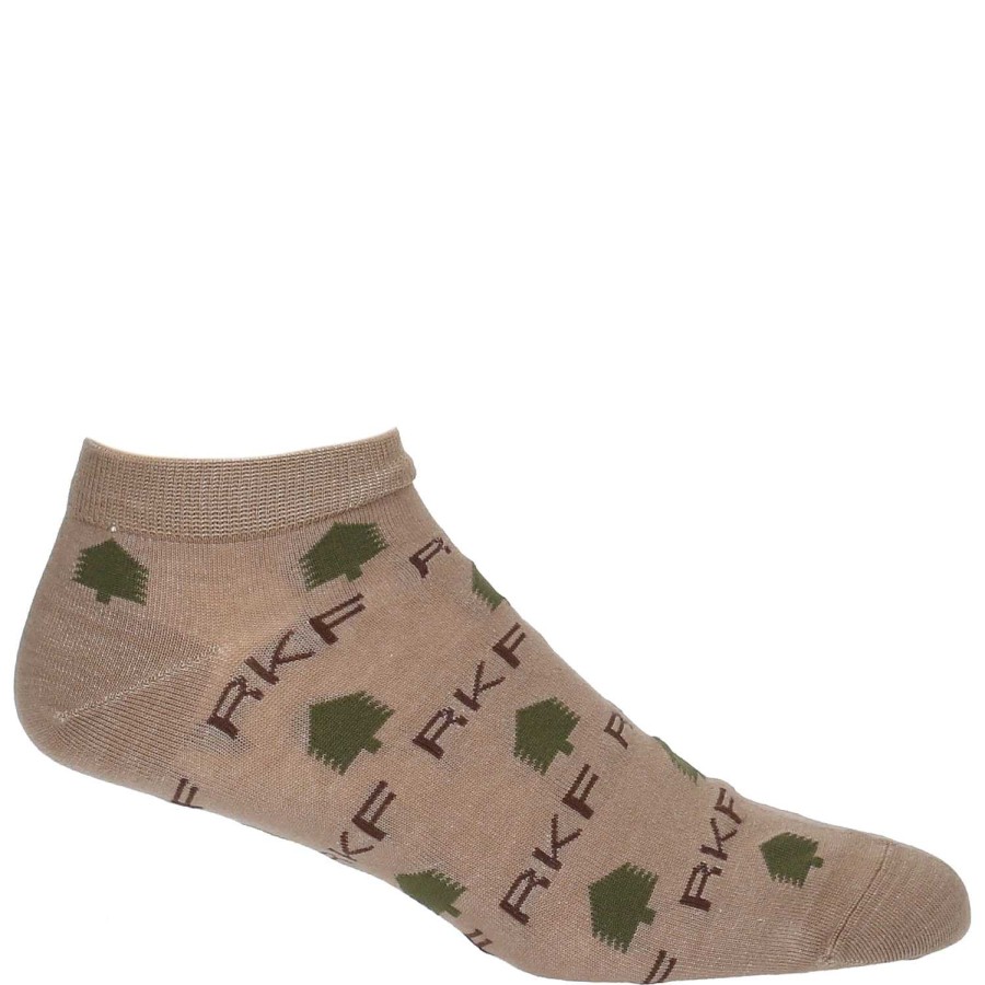 MEN Rockford Socks | Ped Tree Men's Bamboo Socks Taupe