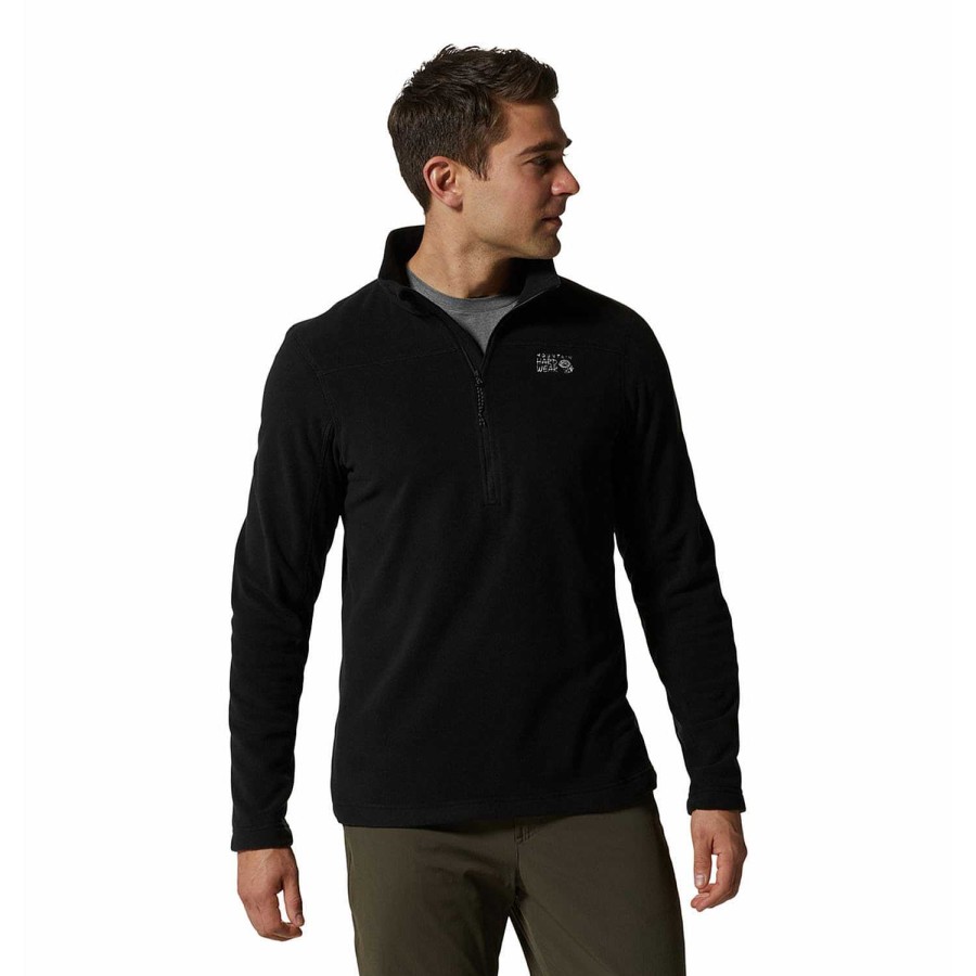 MEN Rockford Fleece and Softshells | Microchill 2.0 Zip T (012)Black