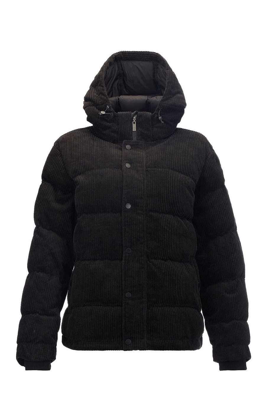 WOMEN Rockford Jackets and Parkas | Piana Women's Jacket Recycled Fibers Black