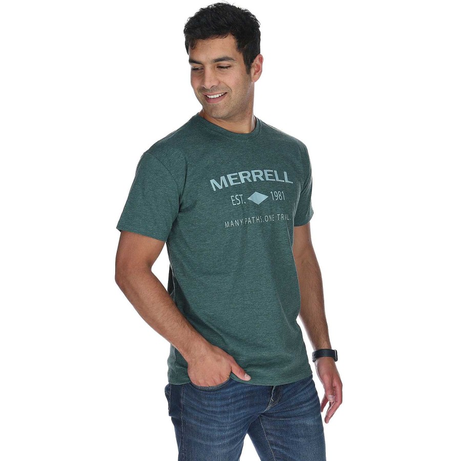 MEN Rockford T-shirts | Many Paths Tee Men's T-Shirt Let's be