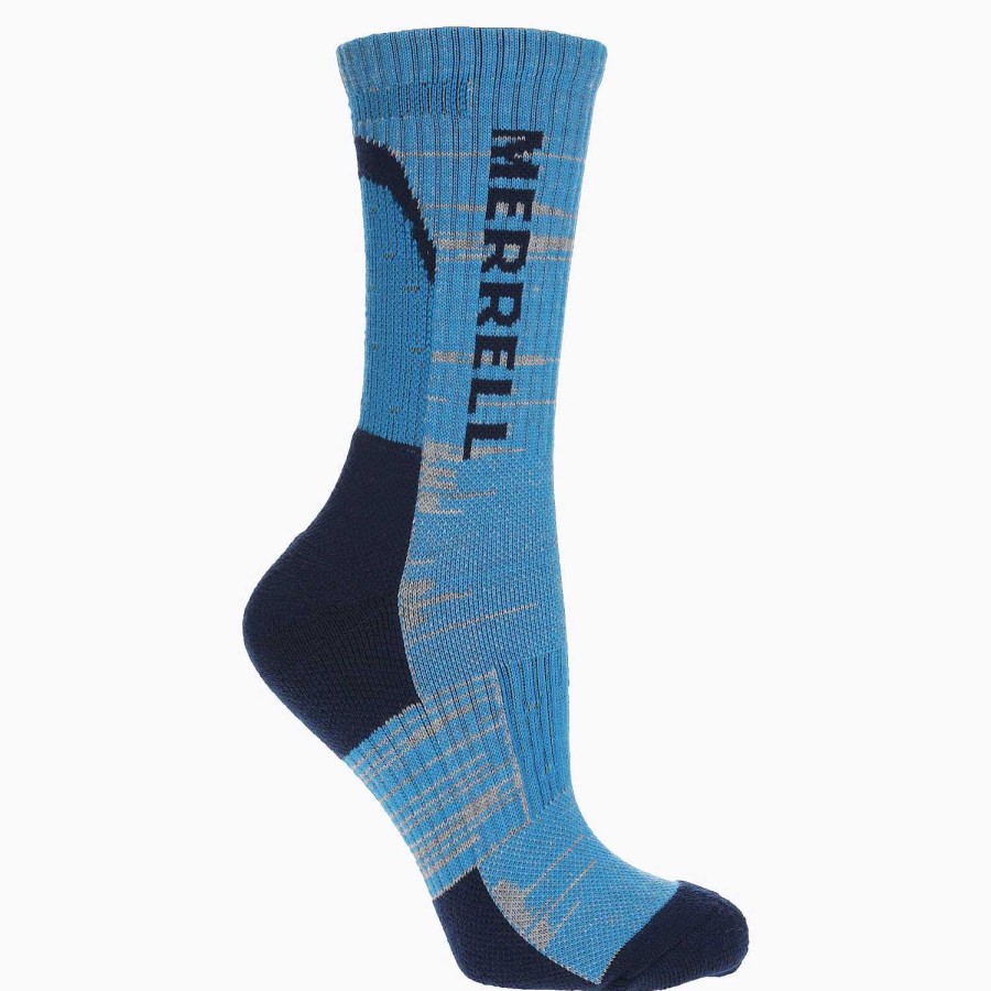 MEN Rockford Socks | Unisex Merino Wool Sock Blue Merrell Blue