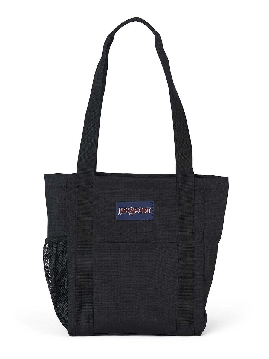 MEN Rockford Briefcases and Backpacks | Jansport Shopper Tote X Bag Black Black Mini Ripstop