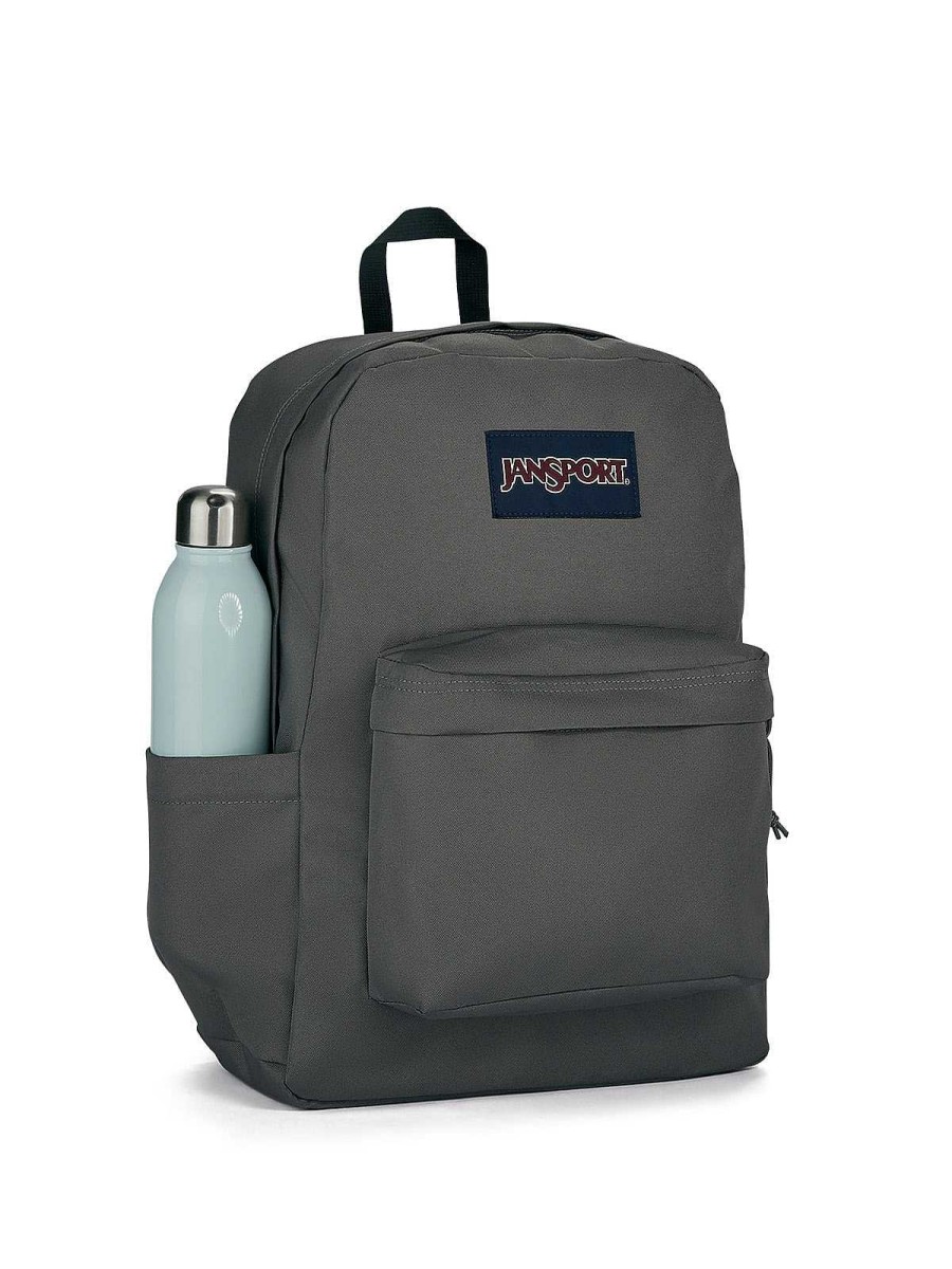 MEN Rockford Briefcases and Backpacks | Jansport Superbreak Backpack Gray Graphite Gray