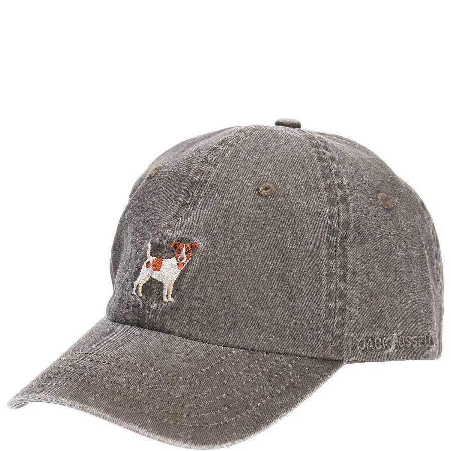 WOMEN|MEN Rockford Caps and JocClearance s | Unisex Cotton Jockey Cap Jack Russell Gray Rockford Dark Gray