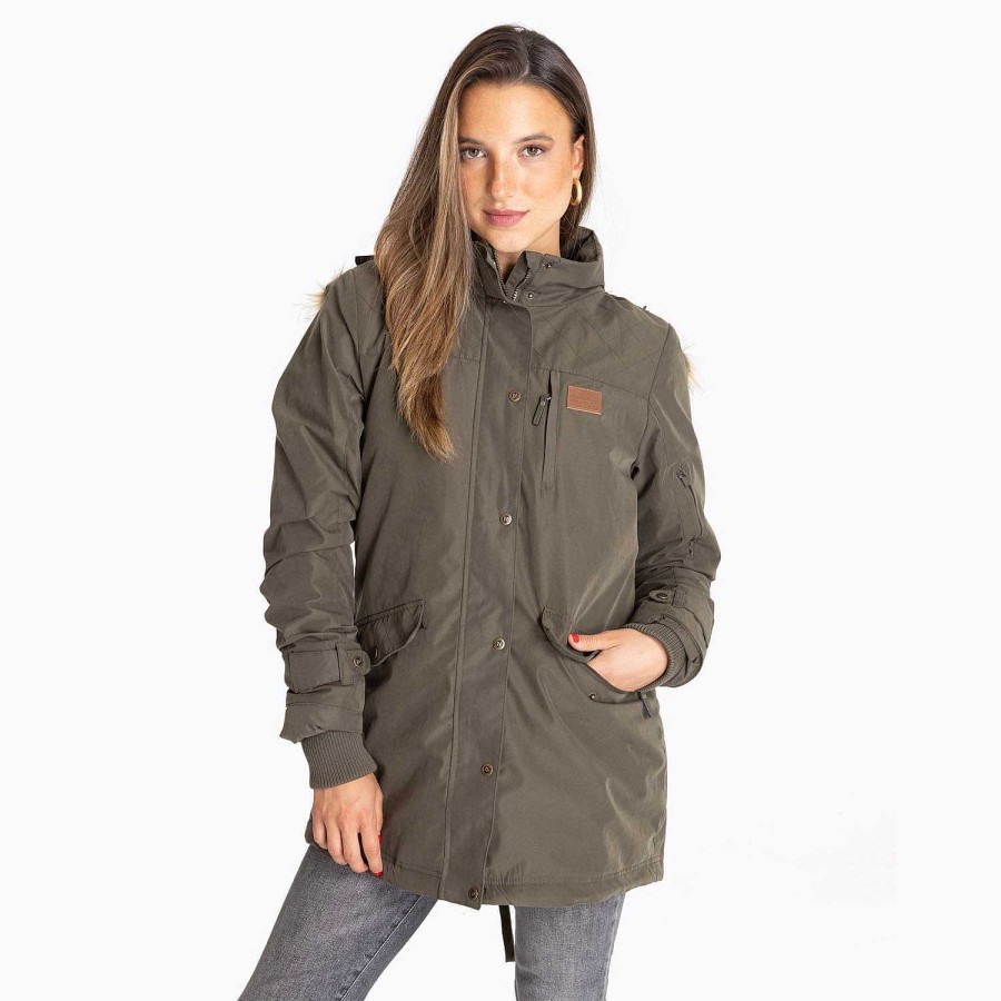 WOMEN Rockford Jackets and Parkas | Bravada Women's Jacket Olive Night