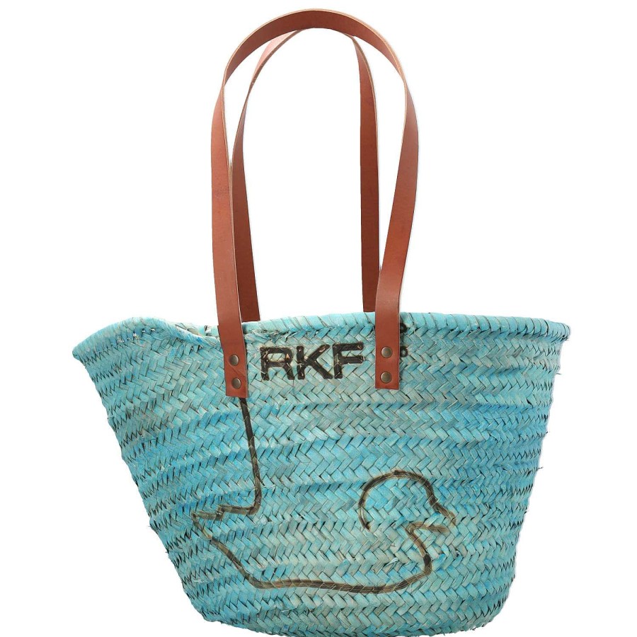 WOMEN|WOMAN Rockford Raffia|Wallets and Backpacks | Raffia Women's Wallet Rkf Malaga Blue Rockford Blue