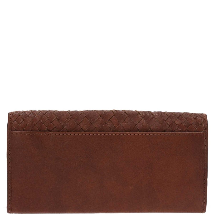 WOMEN Rockford Wallets | Women's Leather Wallet Aq Bremen Cafe Rockford Brown