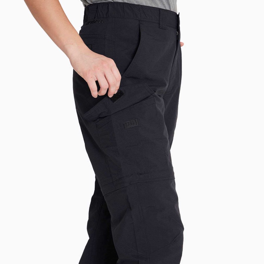 WOMEN Rockford Pants and Jeans | Women's Black Cargo Pants Merrell Anthracite[An4