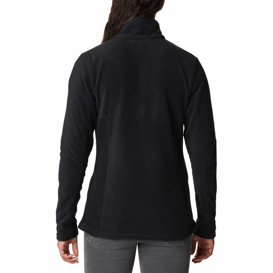 WOMEN Rockford Fleece and Softshells | Basin Trail III Full (010) Black