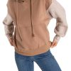 WOMEN Rockford Polerones | Women's Organic Cotton Sweater Umbra Brown Rockford Sandshell