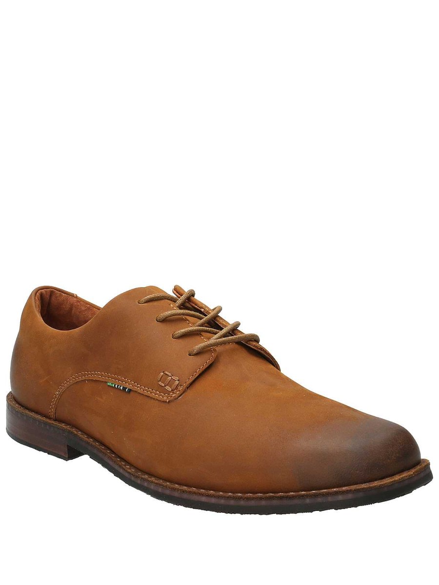 MEN Rockford Shoes | Men's Leather Shoe Harrow I Light Brown Rockford So