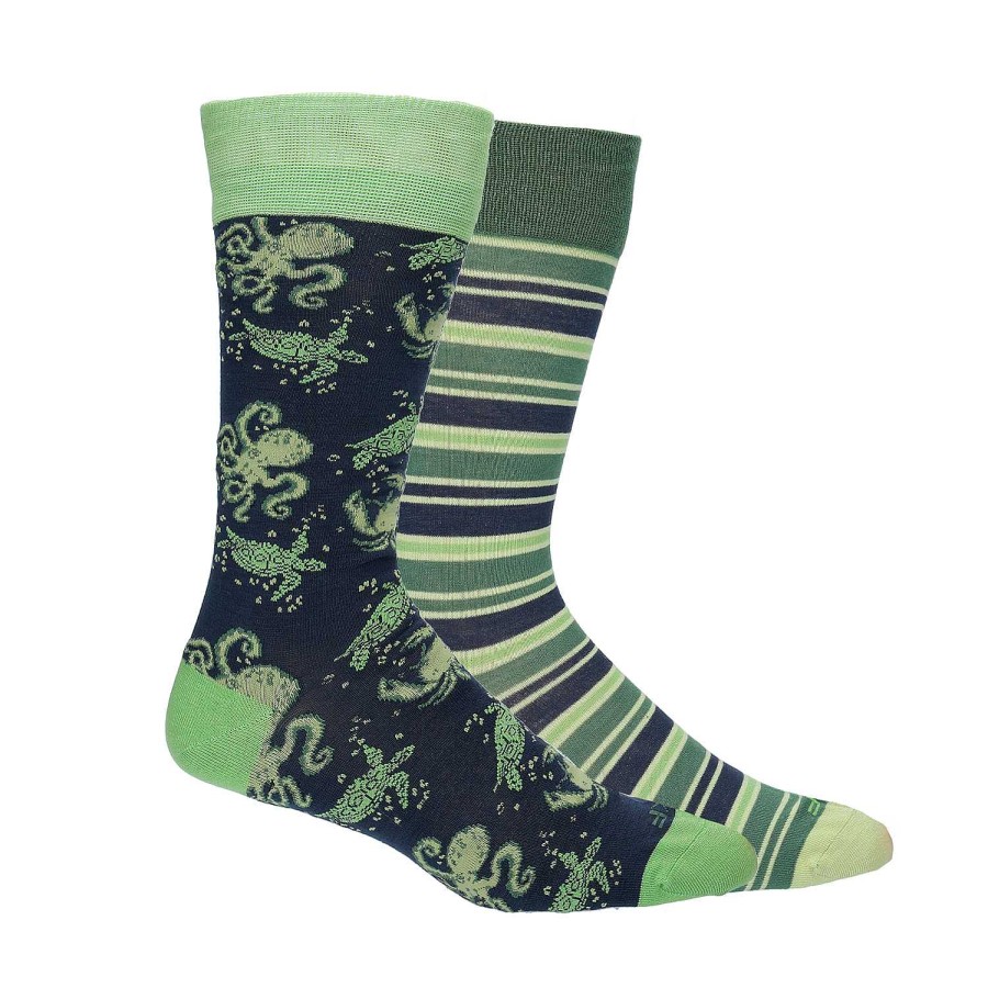 MEN Rockford Socks | Men's Bamboo Socks Pack Sea Multi