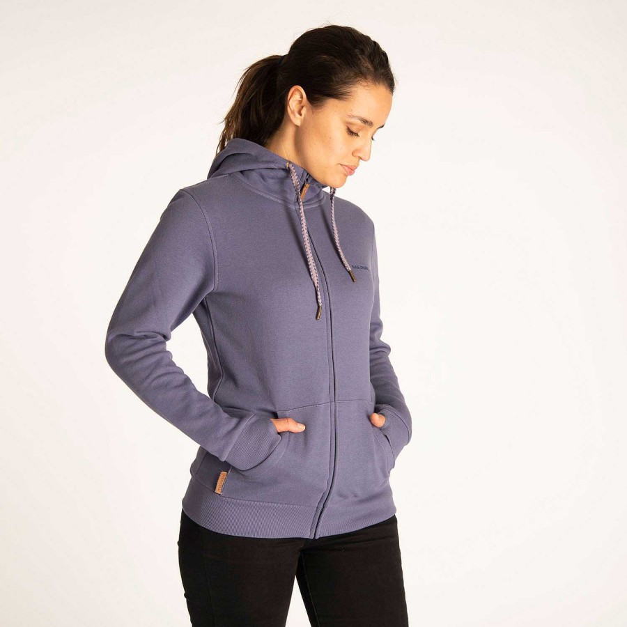 WOMEN Rockford Polerones | Women's Nevada Full Zip Sweater Heron