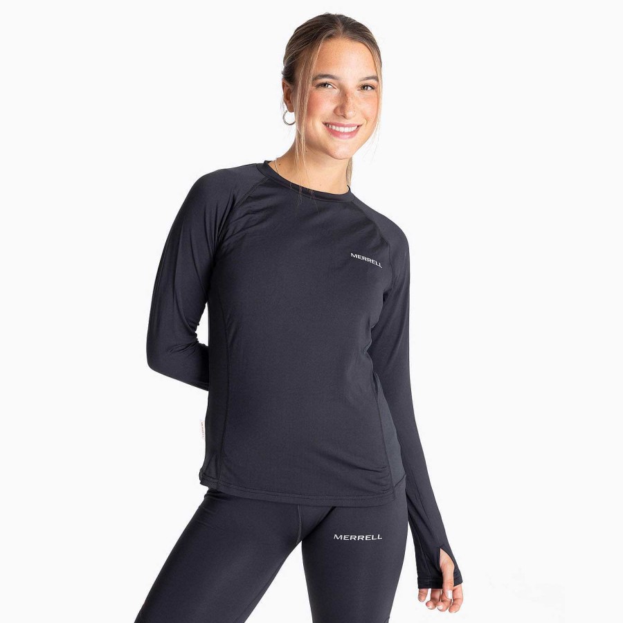 WOMEN Rockford First Layers | First Layer Women Top Jet Black