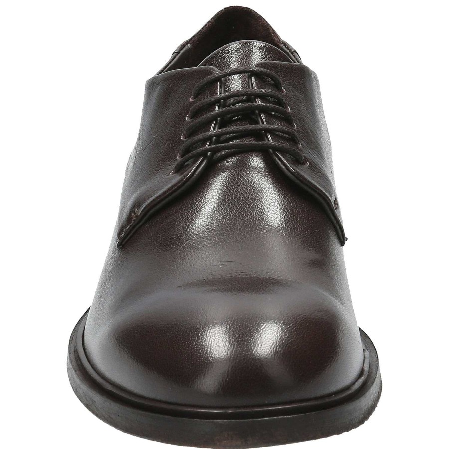 MEN Rockford Shoes | Men's Leather Shoe Noce Dark Gray Rockford Ebony