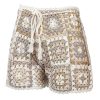 WOMEN Rockford Skirts and Shorts | Women's Organic Cotton Shorts Bourget Beige Rockford Multicolor Raw