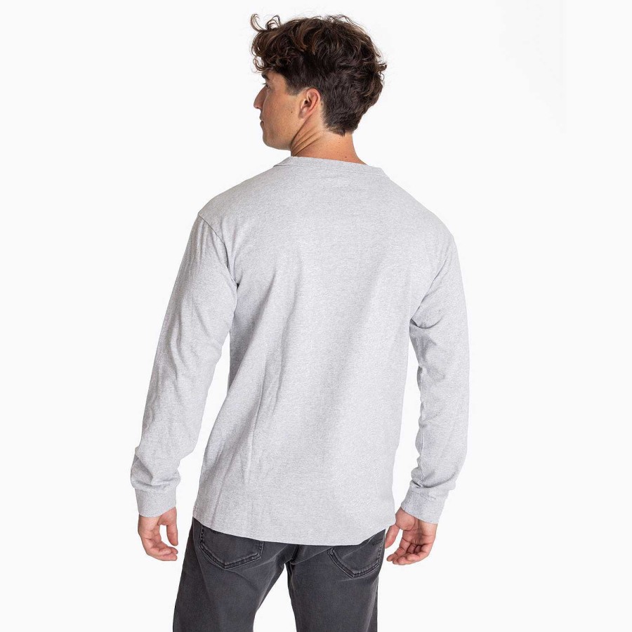 MEN Rockford T-shirts | Men's T-shirt Organic Cotton Offline Est Gray Heather