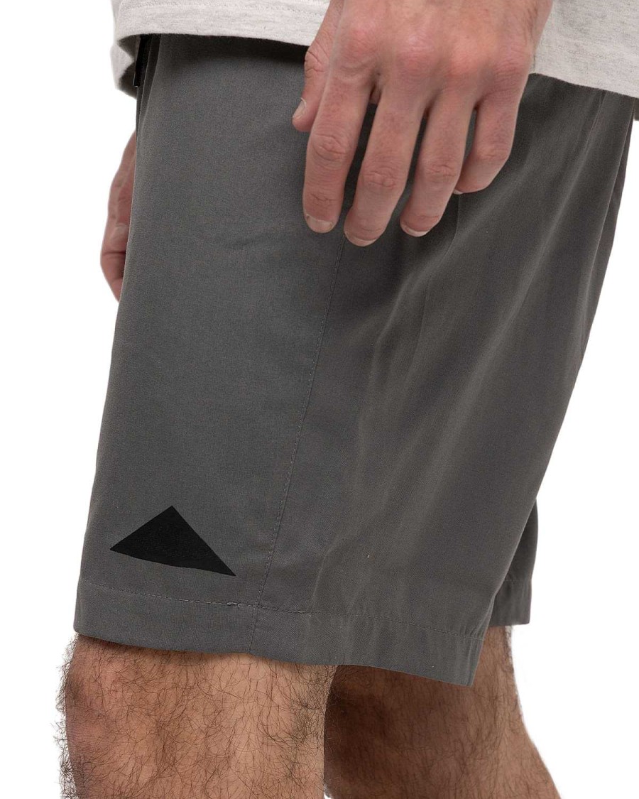 MEN Rockford Swimsuits | Men's Casual Swimsuit Foundation Swim Trunk Gray Cat Gunmetal