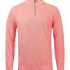 MEN Rockford Vests and Sweaters | Men's Organic Cotton Sweater Bilbao Peach Rockford Melange Peach