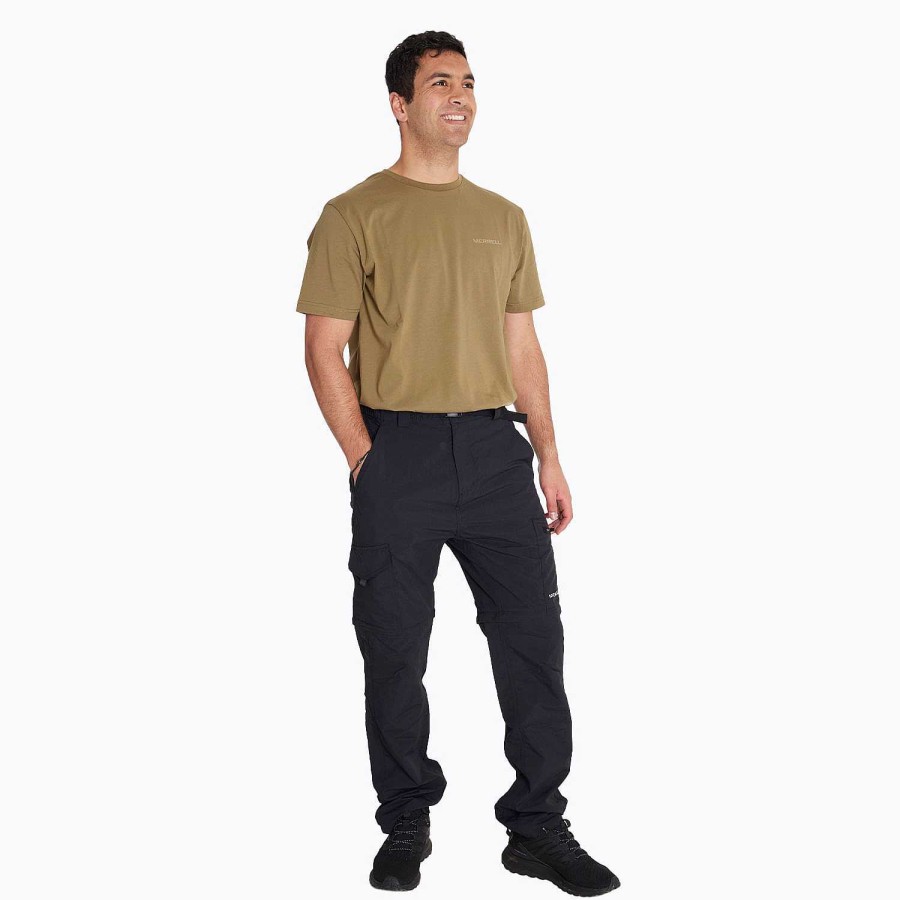 MEN Rockford Pants and Jeans | Men's Black Cargo Pants Merrell Anthracite