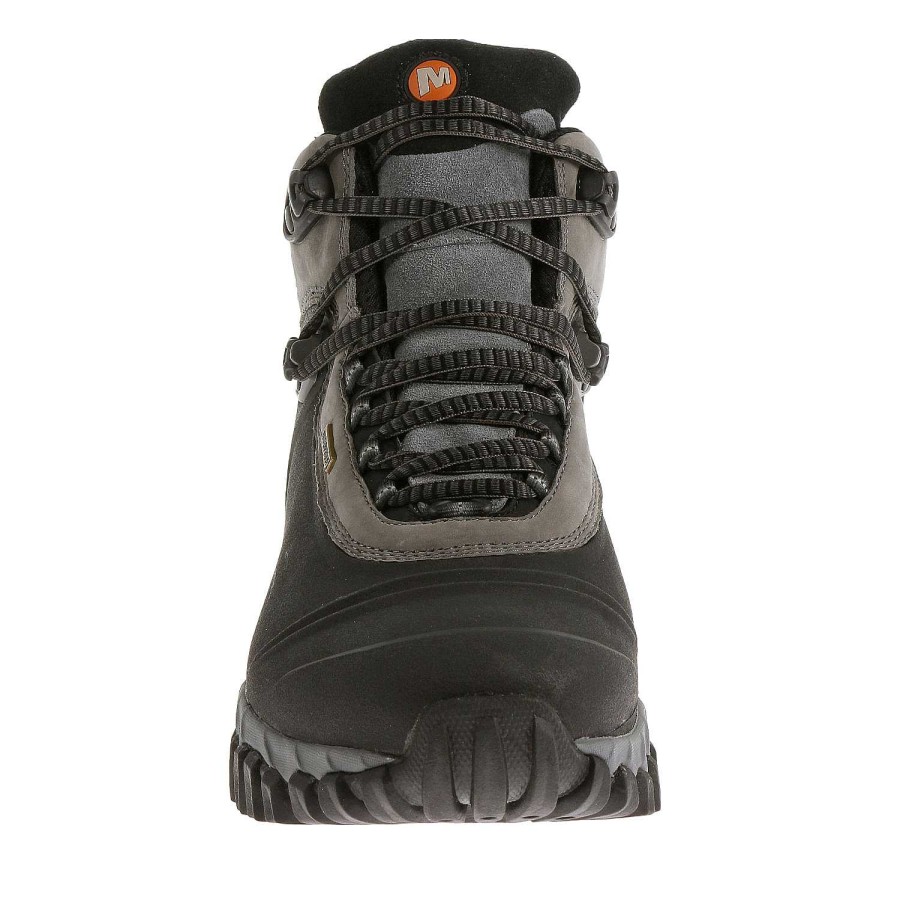 MEN Rockford See All | Men's Thermo 6 Waterproof Dark Brown Ankle Boot Merrell Black