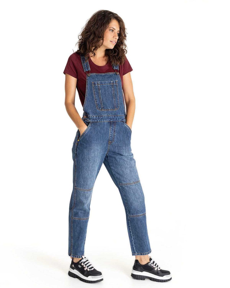 WOMEN Rockford Dresses and Jumpsuits | Women's Planter Foundation Denim Overall Medium Stone