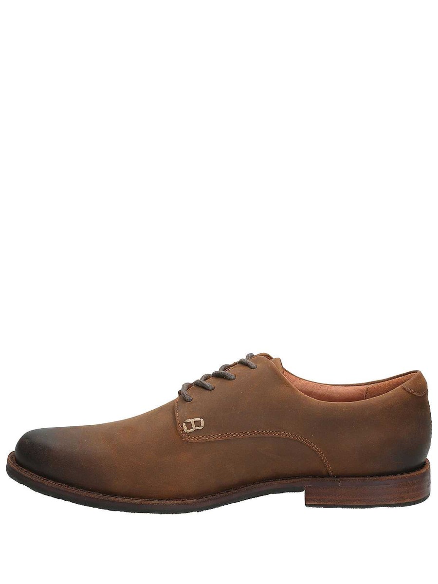 MEN Rockford Shoes | Men's Leather Shoe Harrow I Dark Brown Rockford Brown