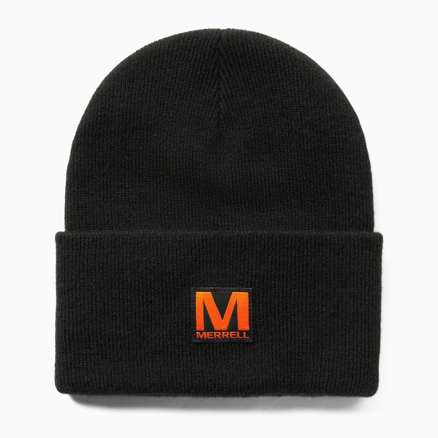 MEN Rockford Caps and JocClearance s | Unisex Patch Beanie Hat Black Merrell (010) Black