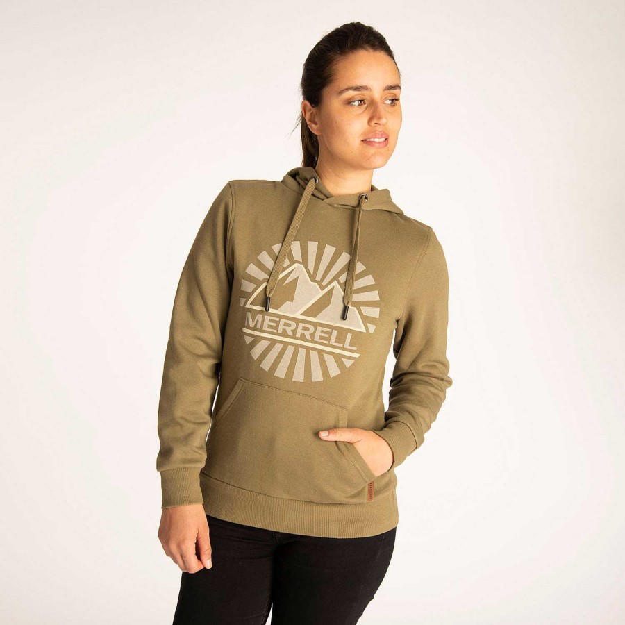 WOMEN Rockford Polerones | Women's Sweater Classic Hoodie Martini Olive