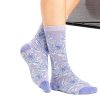 WOMEN Rockford Socks | Flowsilv Women's Bamboo Socks Lavender