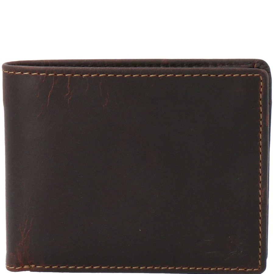 MEN Rockford Wallets | Men's Leather Wallet Tc Coin Cafe Rockford Brown