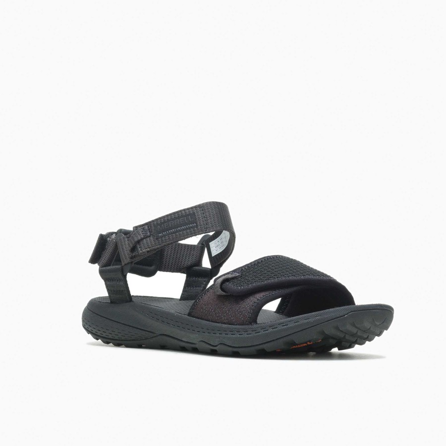 WOMEN Rockford Sandals | Bravada Backstrap Women's Sandal Black Merrell Triple Black