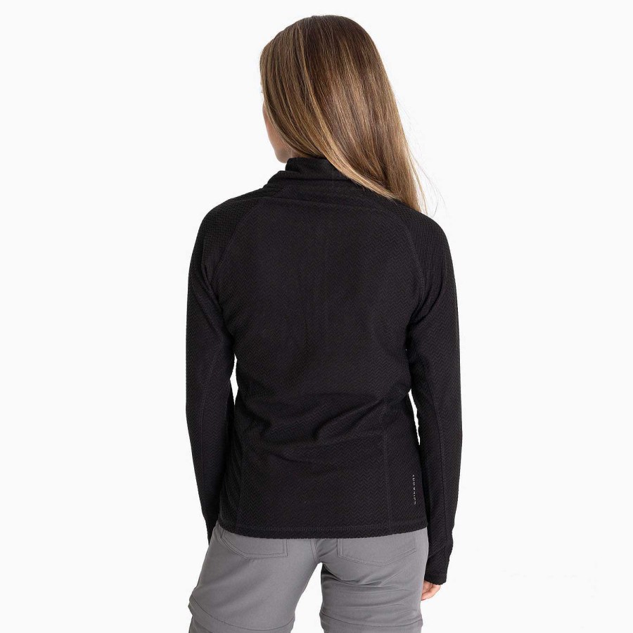 WOMEN Rockford Polerones | Ezzy Women's Fleece Jet Black