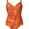 WOMEN Rockford Bikinis and Swimsuits | Women's Recycled Fibers Swimsuit Santa Marta Naranjo Rockford Tropicalia