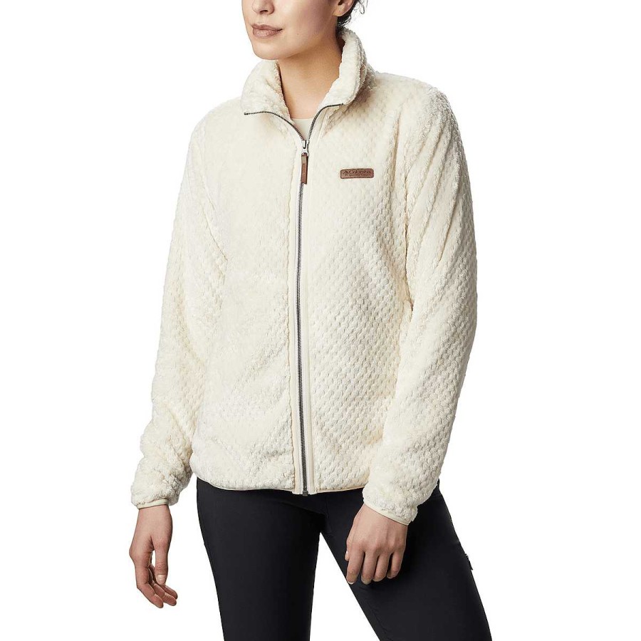 WOMEN Rockford Fleece and Softshells | Polar Fire Side Ii Sherpa Fz (191) Chalk