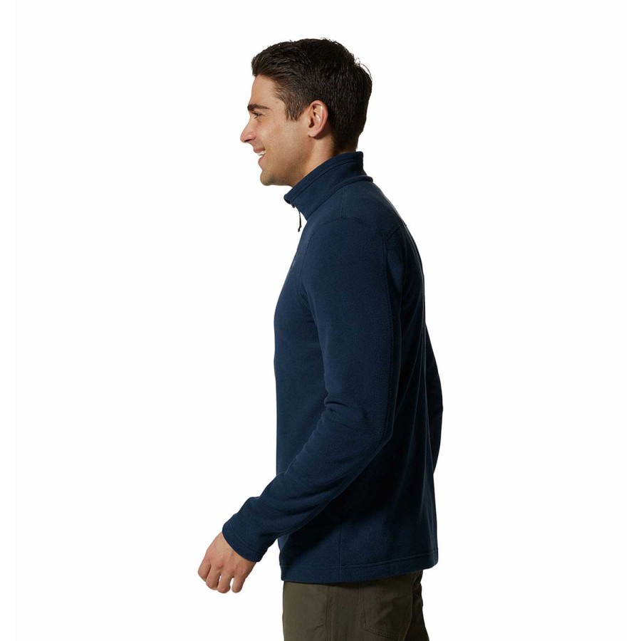 MEN Rockford Fleece and Softshells | Microchill 2.0 Zip T (425) Hardwear Navy