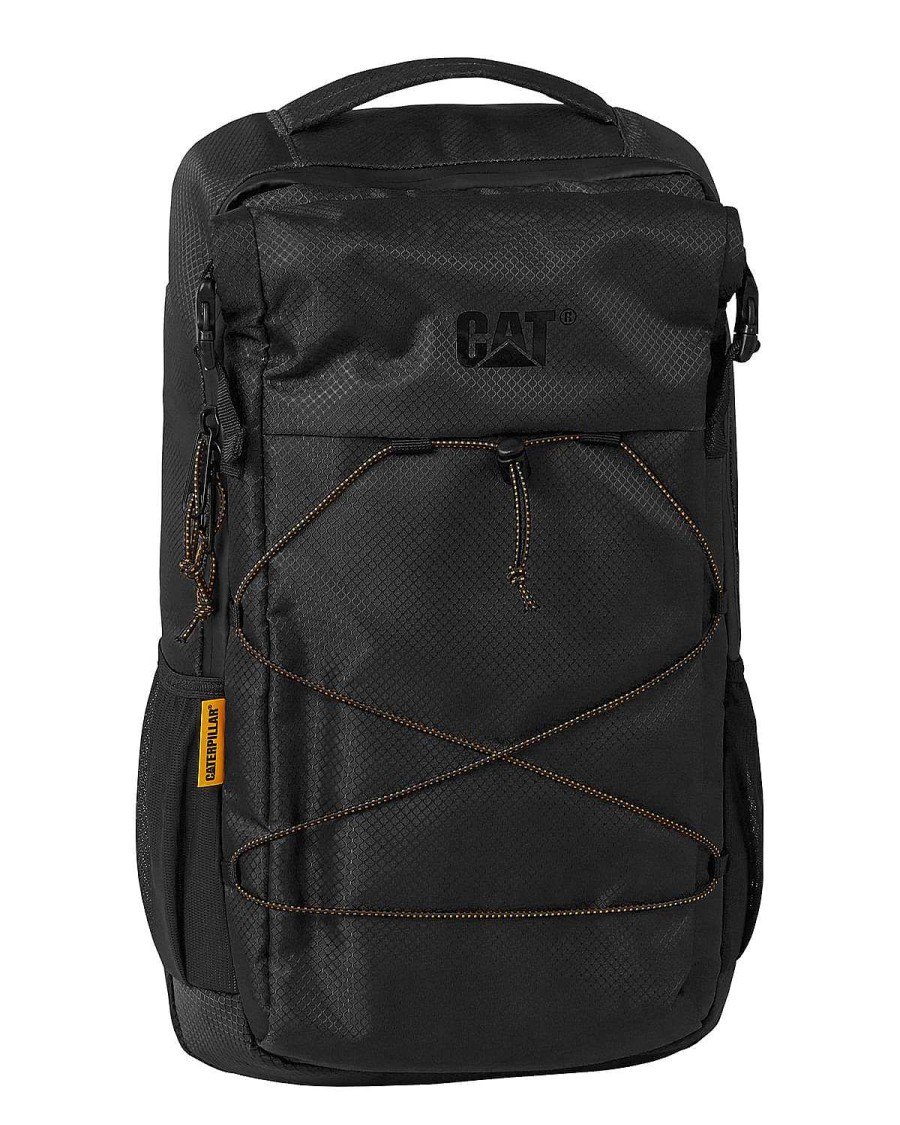 MEN Rockford Briefcases and Backpacks | Casual Backpack Unisex Large Backpack Black Cat Black