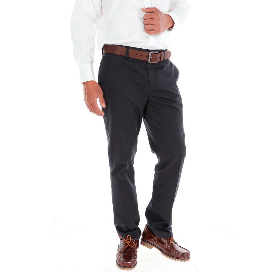 MEN Rockford Pants and Jeans | Men's Classic Wrinkle-Free Pants Blue